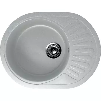 Мойка кухонная Ulgran U-107m 57 серый