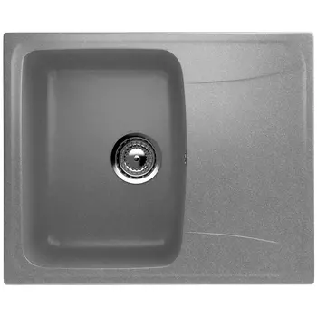 Мойка кухонная Ulgran U-201 58 серый