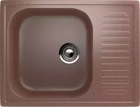 Мойка кухонная Ulgran U-202 64 коричневый