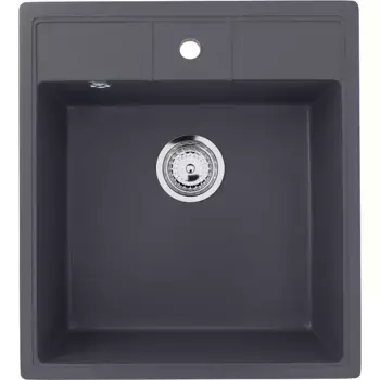 Мойка кухонная Ulgran U-406 44.5 серый
