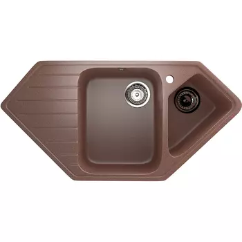 Мойка кухонная Ulgran U-409 97 коричневый