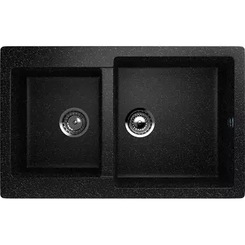 Мойка кухонная Ulgran U-505 77 черный