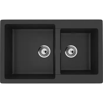 Мойка кухонная Ulgran U-505 77 черный