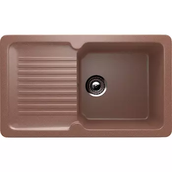 Мойка кухонная Ulgran U-506 77 коричневый