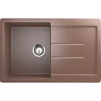 Мойка кухонная Ulgran U-507 77 коричневый