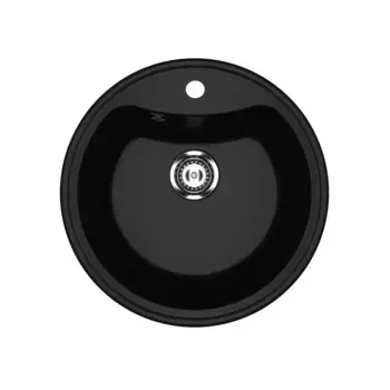 Мойка кухонная Ulgran U-601-344, ультра-черный