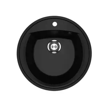 Мойка кухонная Ulgran U-603-344, ультра-черный