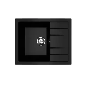 Мойка кухонная Ulgran U-607-344, ультра-черный
