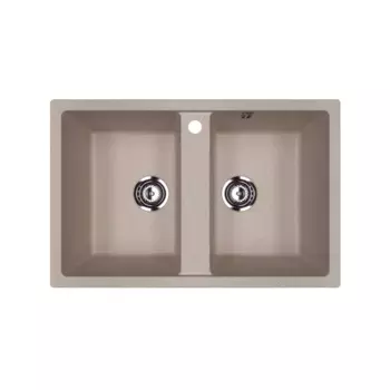 Мойка кухонная Ulgran U-608-302, песочный