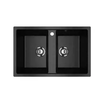 Мойка кухонная Ulgran U-608-308, черный
