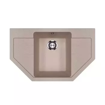 Мойка кухонная Ulgran U-609-302, песочный