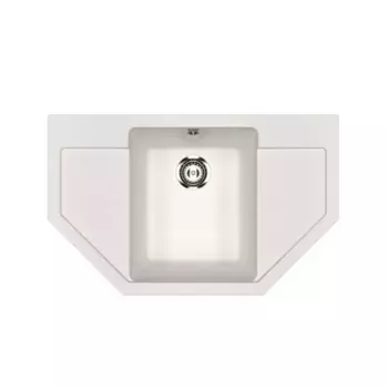 Мойка кухонная Ulgran U-609-331, белый