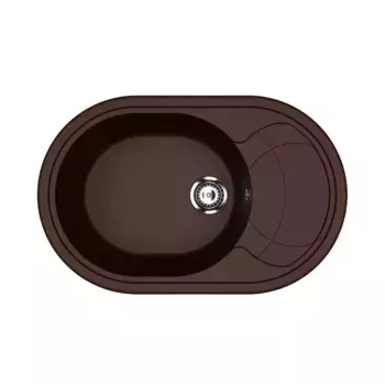 Мойка кухонная Ulgran U-610-345, шоколад