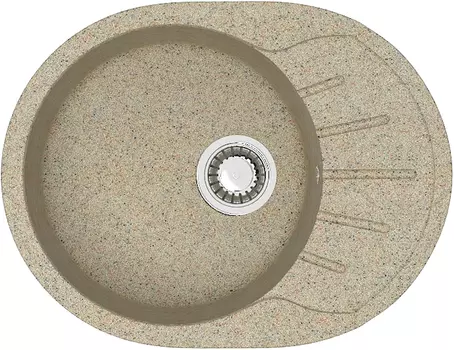 Мойка кухонная ZETT lab. песочная T010Q005