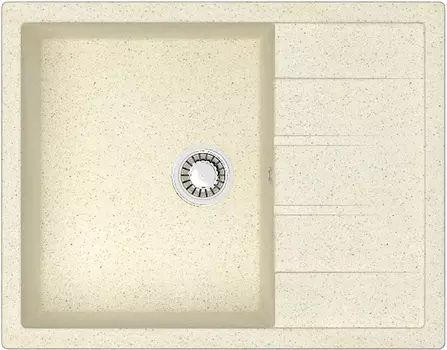 Мойка кухонная ZETT lab. T151Q002 бежевая