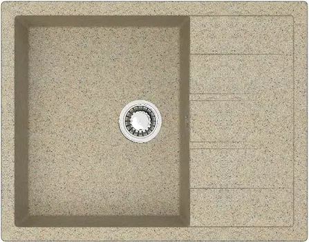 Мойка кухонная ZETT lab. T151Q005 песочная