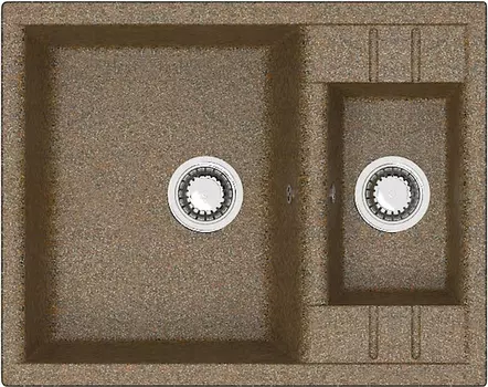 Мойка кухонная ZETT lab. T190Q009 терракот
