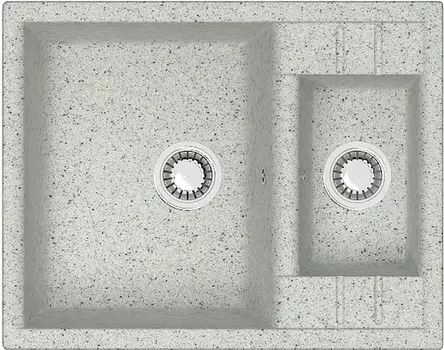 Мойка кухонная ZETT lab. T190Q010 светло-серая
