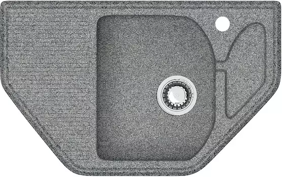 Мойка кухонная ZETT lab. темно-серая T022Q008