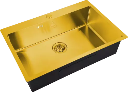 Мойка кухонная Zorg Steel Hummer SH 7551 BRONZE