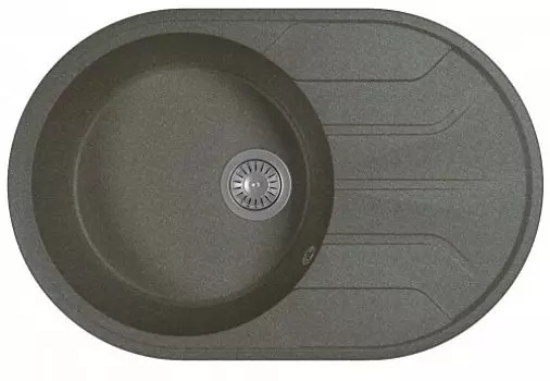 Мойка Лиана 760, черный СМс