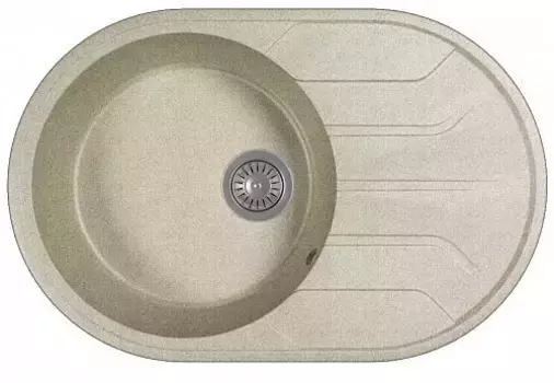 Мойка Лиана 760, серый СМс