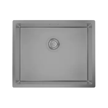 Мойка, нерж. сталь, универсального монтажа, графит