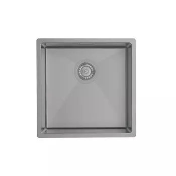 Мойка, нерж. сталь, универсального монтажа, графит