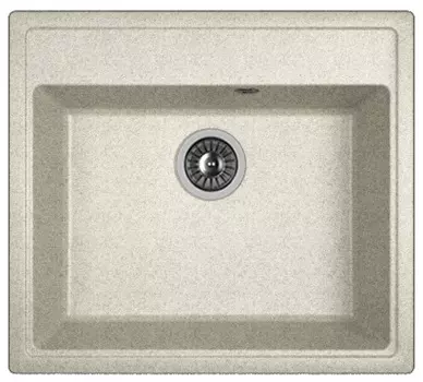 Мойка Ника 570, серый СМс