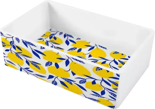 Мойка Omoikiri Mikura 76-Lemon Natceramic/белый