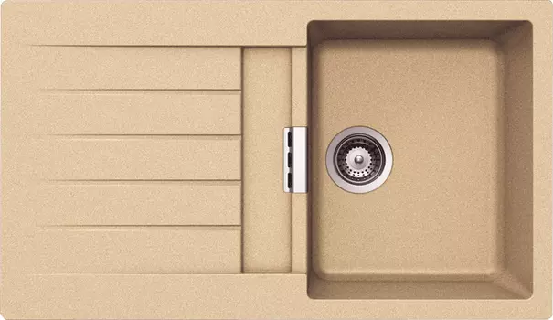 Мойка Primus 45D Cristalite лунный камень