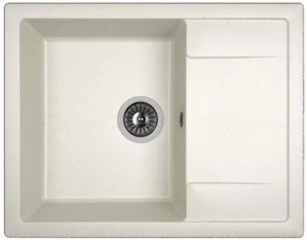 Мойка Техно 650, белый СМс