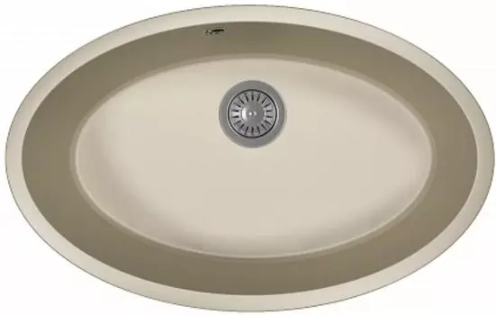 Мойка Вега Овал, грей FSm