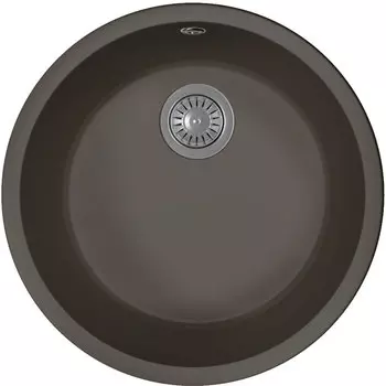 Мойка кухонная Florentina Вега Зеро 44x44 черный матовый