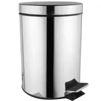 Мусорное ведро Azario 3л хром (AZ-301-3L)