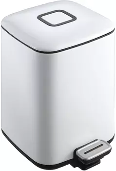 Ведро для мусора Weltwasser WW Mila WT 12L белый (10000000888)