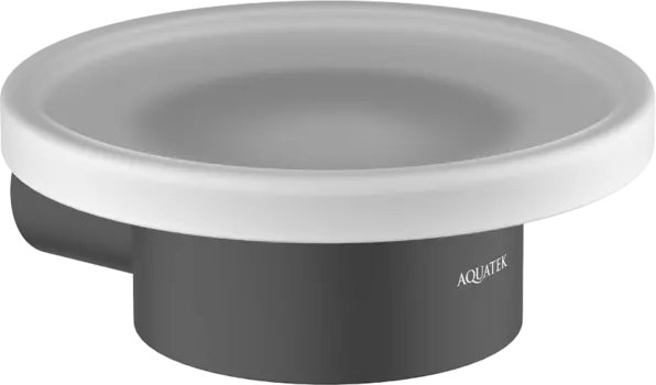 Мыльница AQUATEK Лира AQ4403MB матовый черный