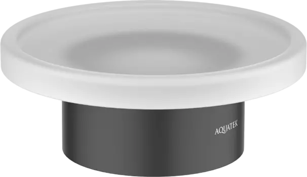 Мыльница AQUATEK Лира AQ4426MB матовый черный