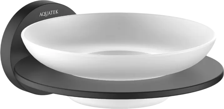 Мыльница AQUATEK Оберон AQ4203MB матовый черный