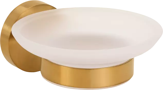 Мыльница Bemeta Sablo 160108042 матовое золото