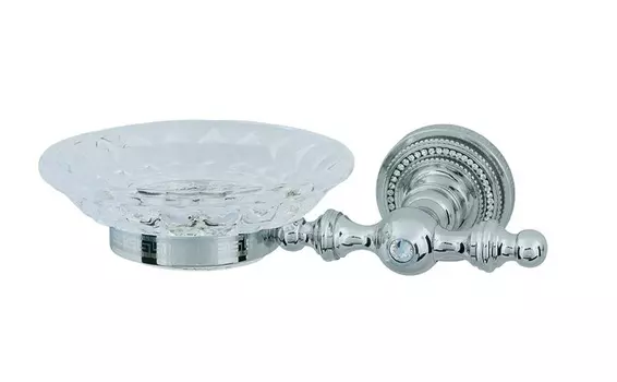 Мыльница подвесная Boheme Brillante хром с кристаллами Swarovski