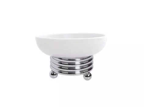 Мыльница Boheme Hermitage хром