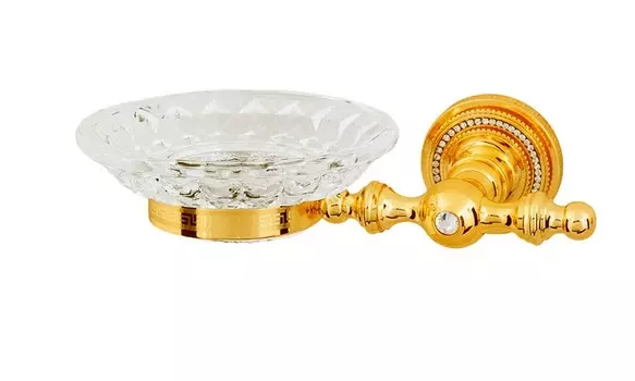 Мыльница подвесная Boheme Imperiale золото с кристаллами Swarovski