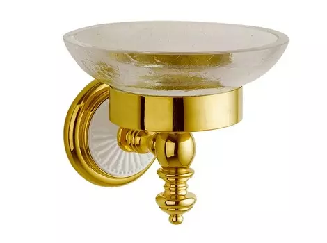 Мыльница подвесная Boheme Palazzo золото - белый