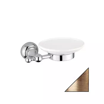 Мыльница Cezares Aphrodite бронза с кристаллом Swarovski