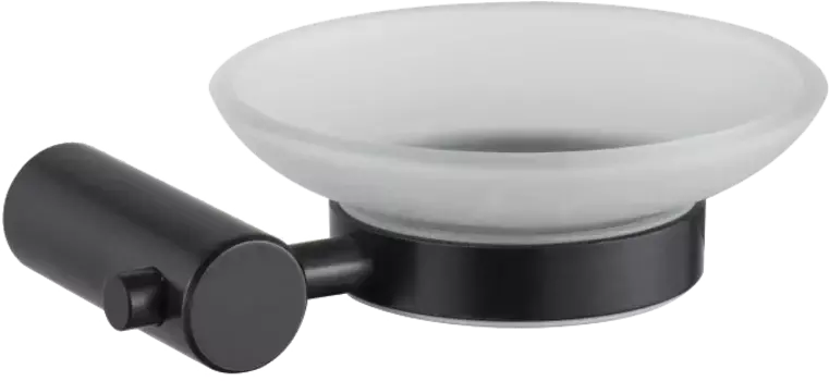 Мыльница Haiba черный матовый