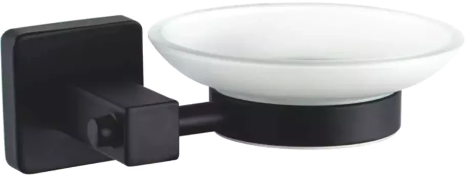 Мыльница Haiba черный матовый