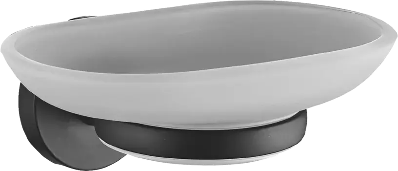 Мыльница Haiba черный матовый