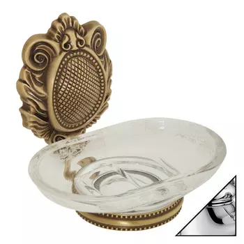 Мыльница подвесная Migliore Cleopatra хром глянцевый