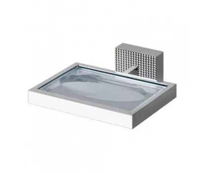 Мыльница настенная Cezares Prizma хром